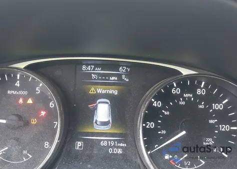 2016 Nissan Rogue Sv z USA, uszkodzony, nr VIN KNMAT2MV9GP641579